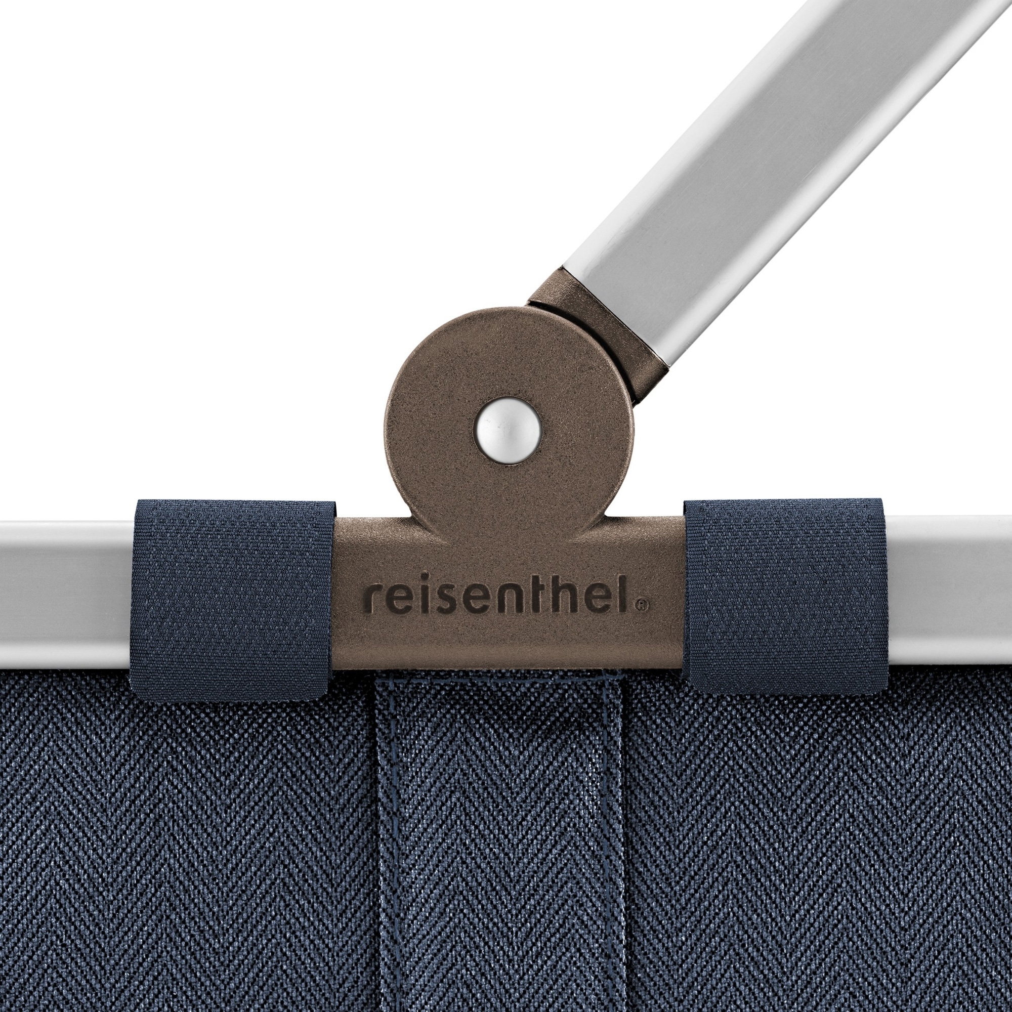 reisenthel - carrybag - herringbone dark blue