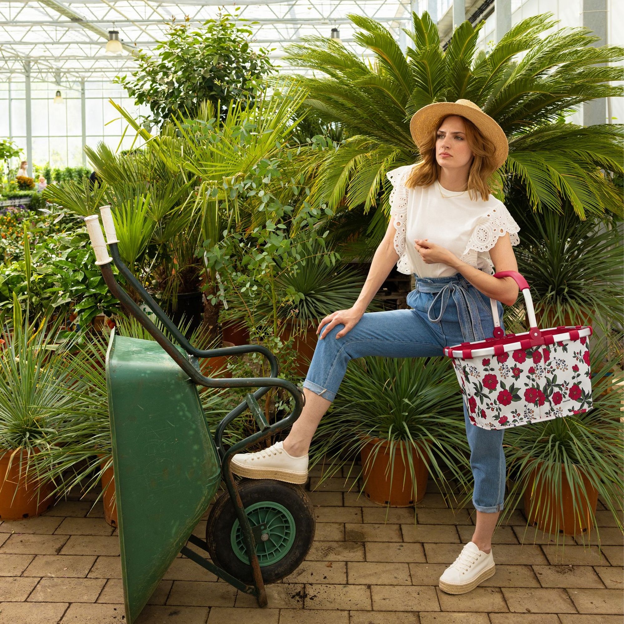 reisenthel - carrybag - garden white