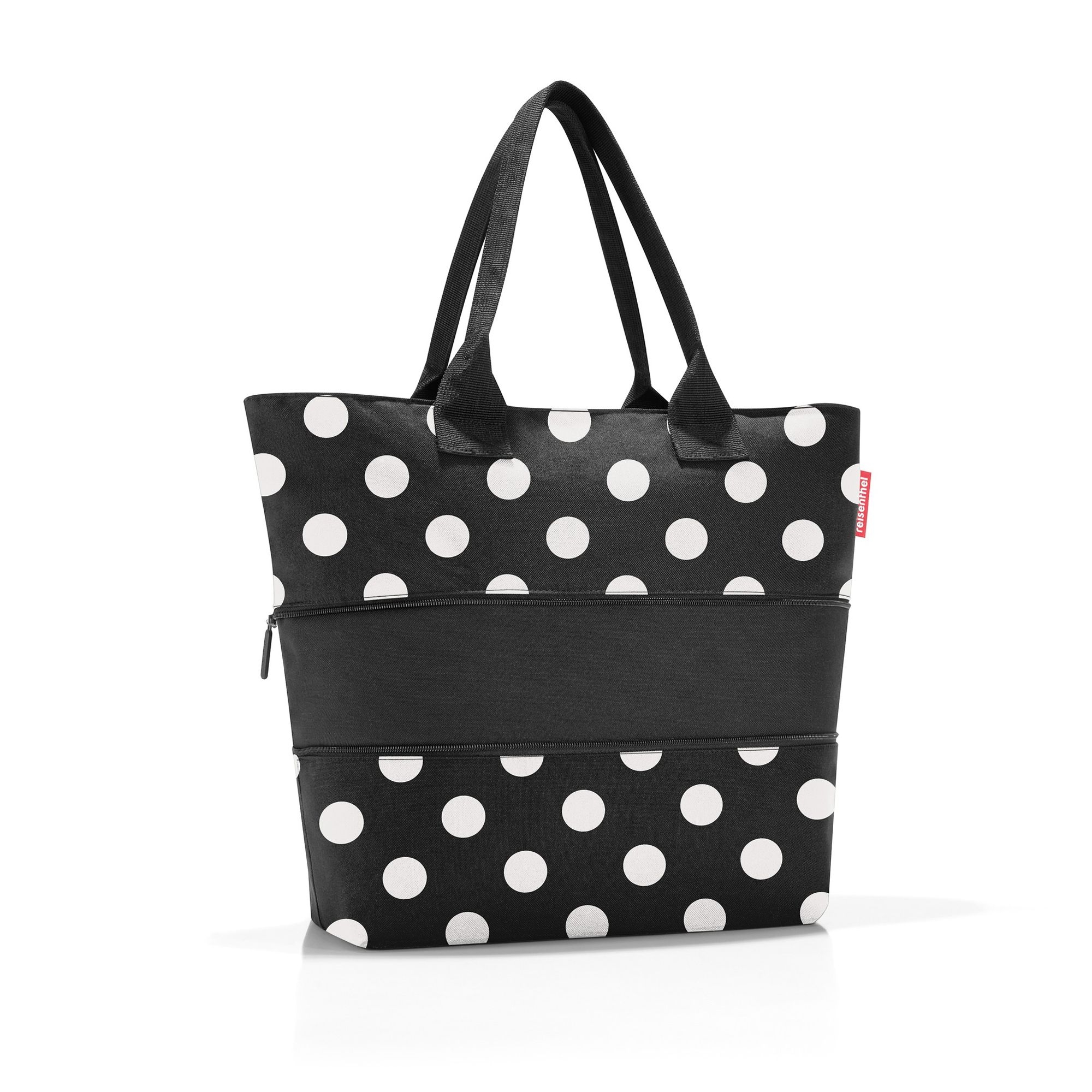 reisenthel - shopper e1 -  dots white