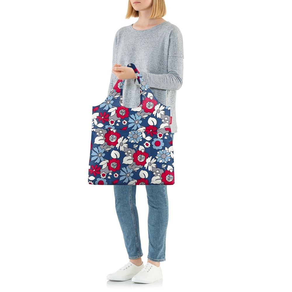 reisenthel - mini maxi shopper plus - florist indigo