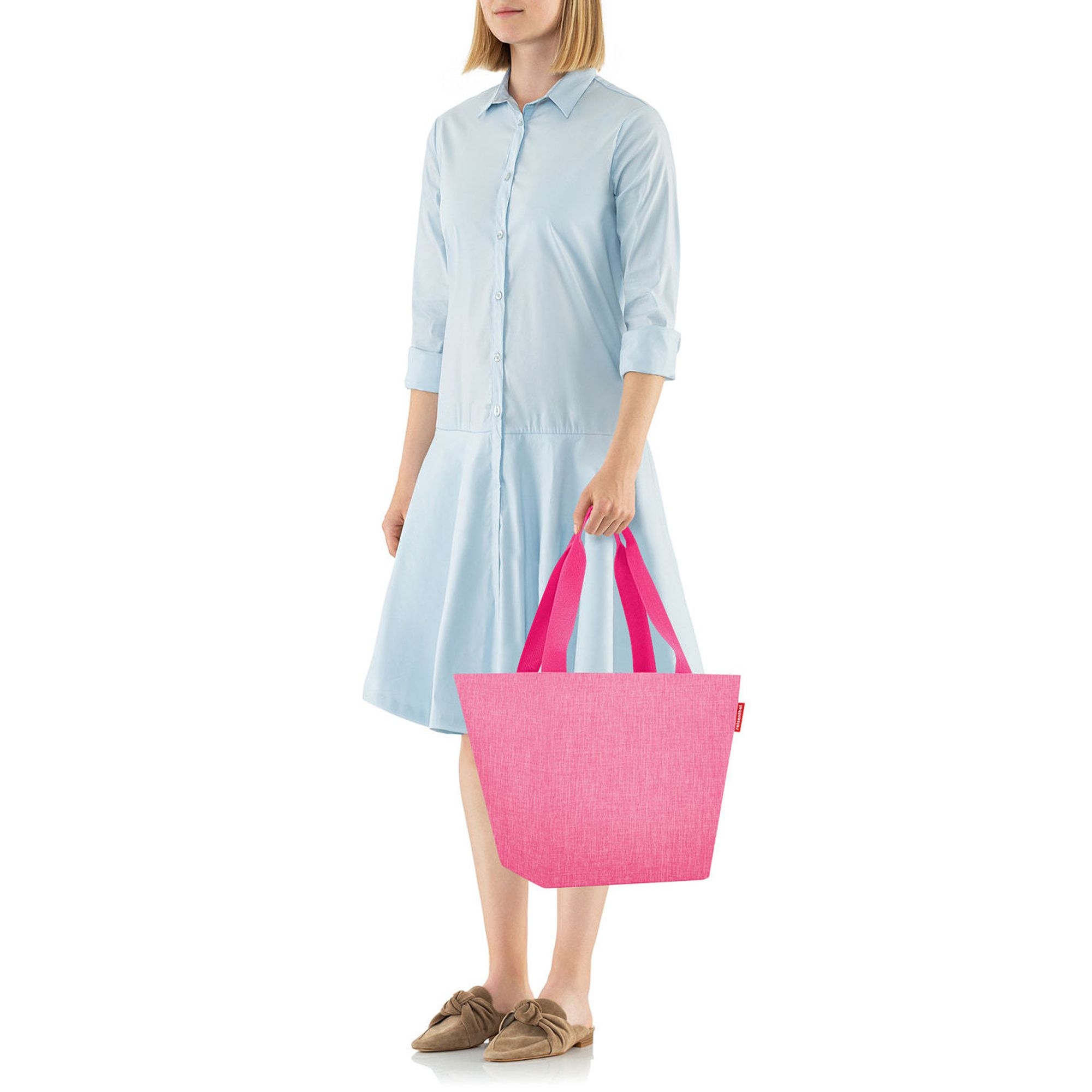 reisenthel - shopper M - twist pink