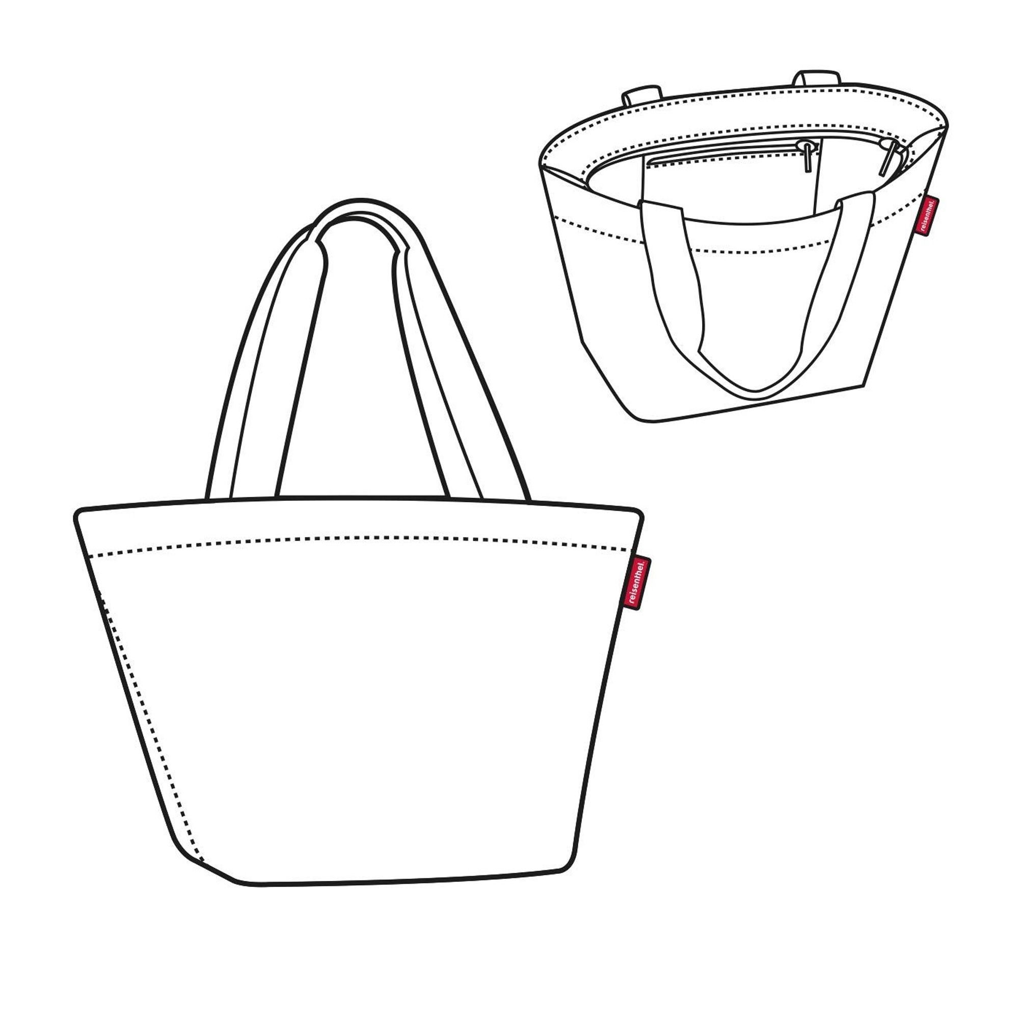 reisenthel - shopper M - daisy red