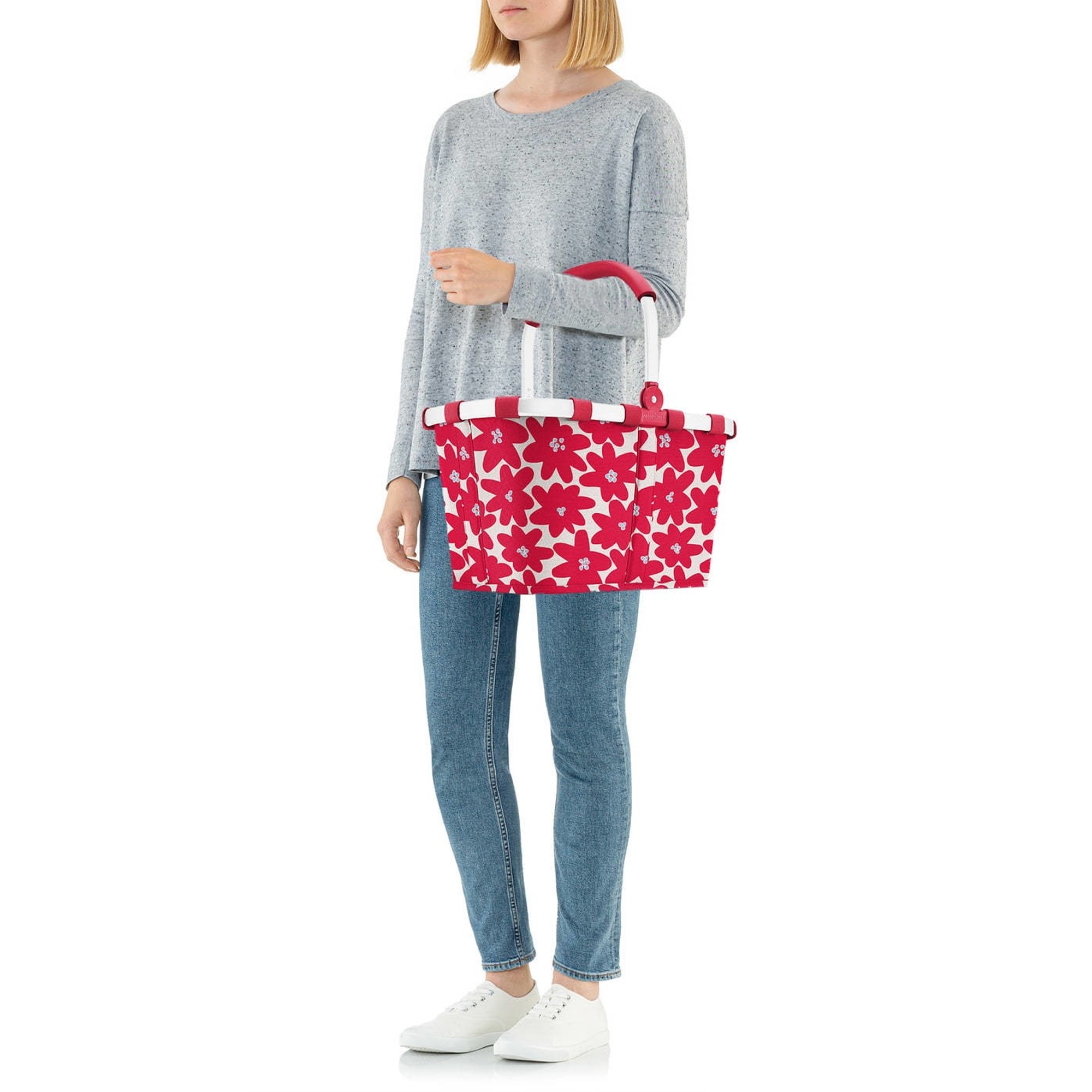 reisenthel - carrybag - frame daisy red