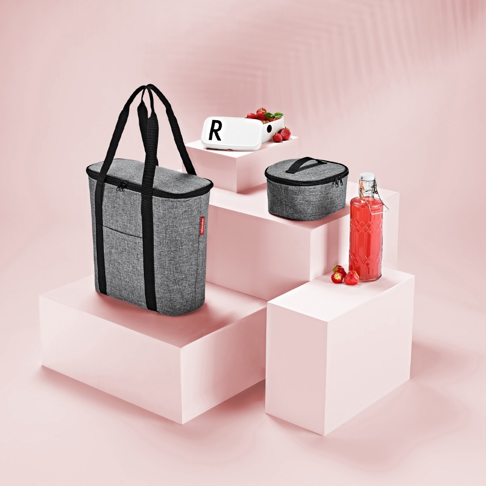 reisenthel - coolerbag M pocket - twist silver