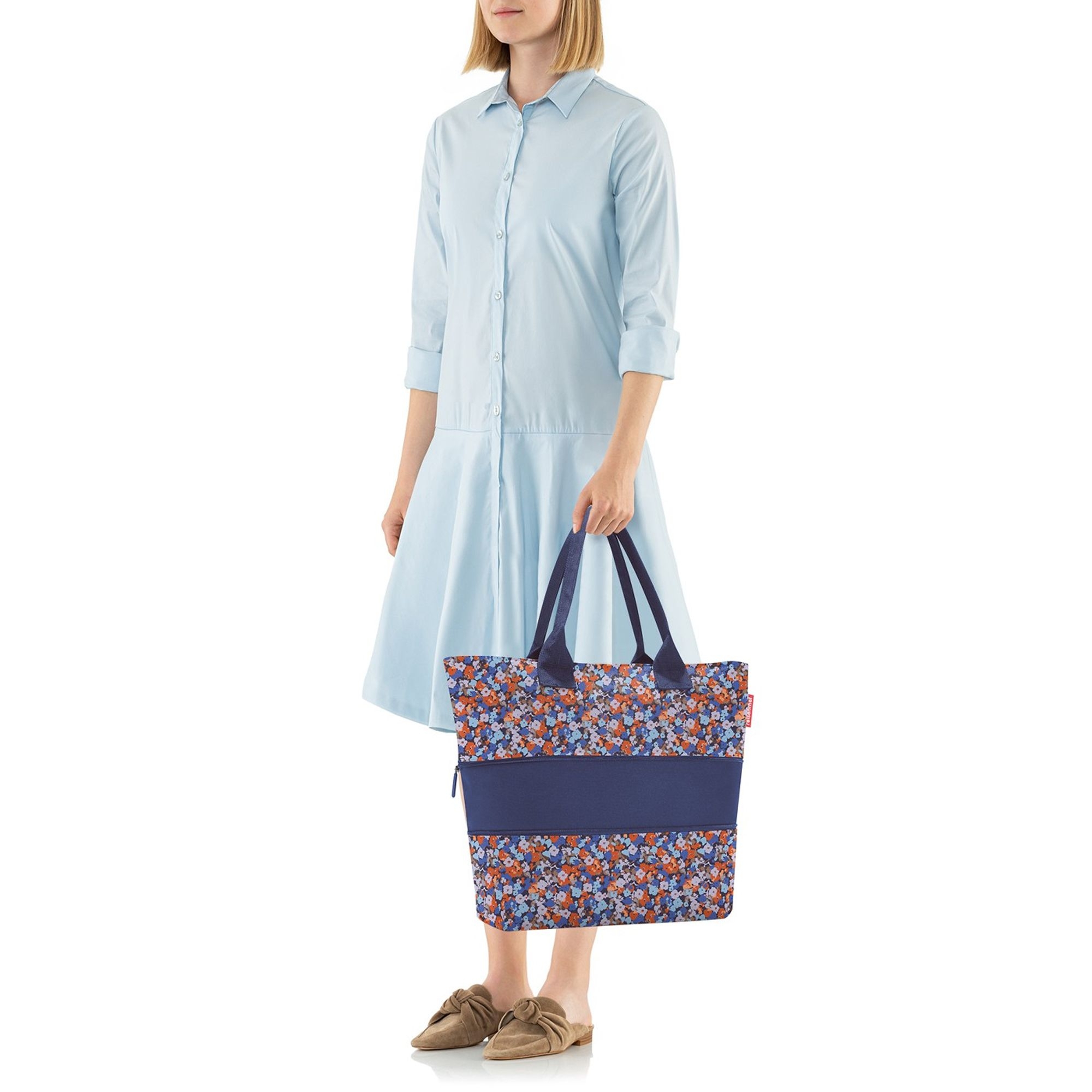 reisenthel - shopper e1 - viola blue