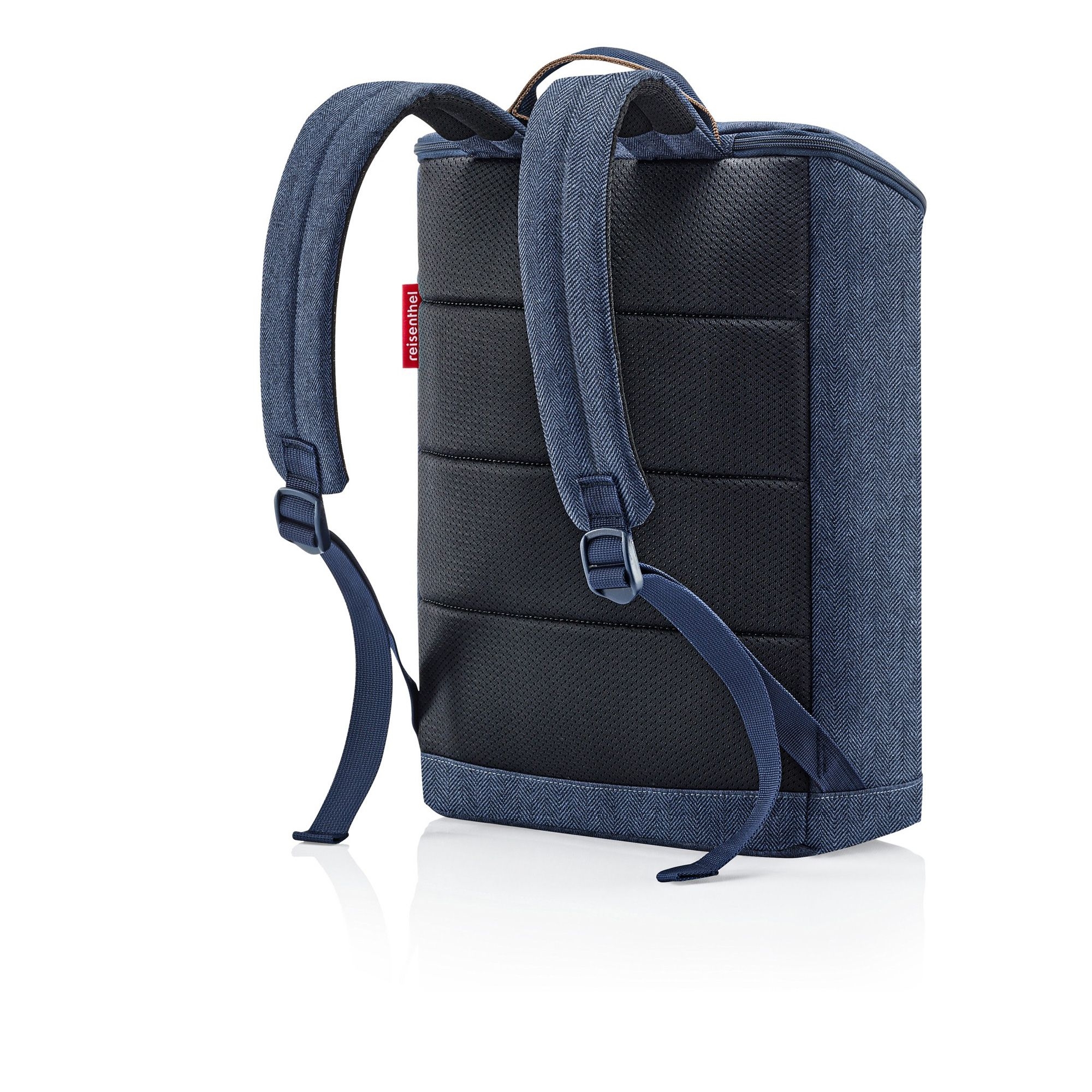 reisenthel - overnighter-backpack M - herringbone dark blue