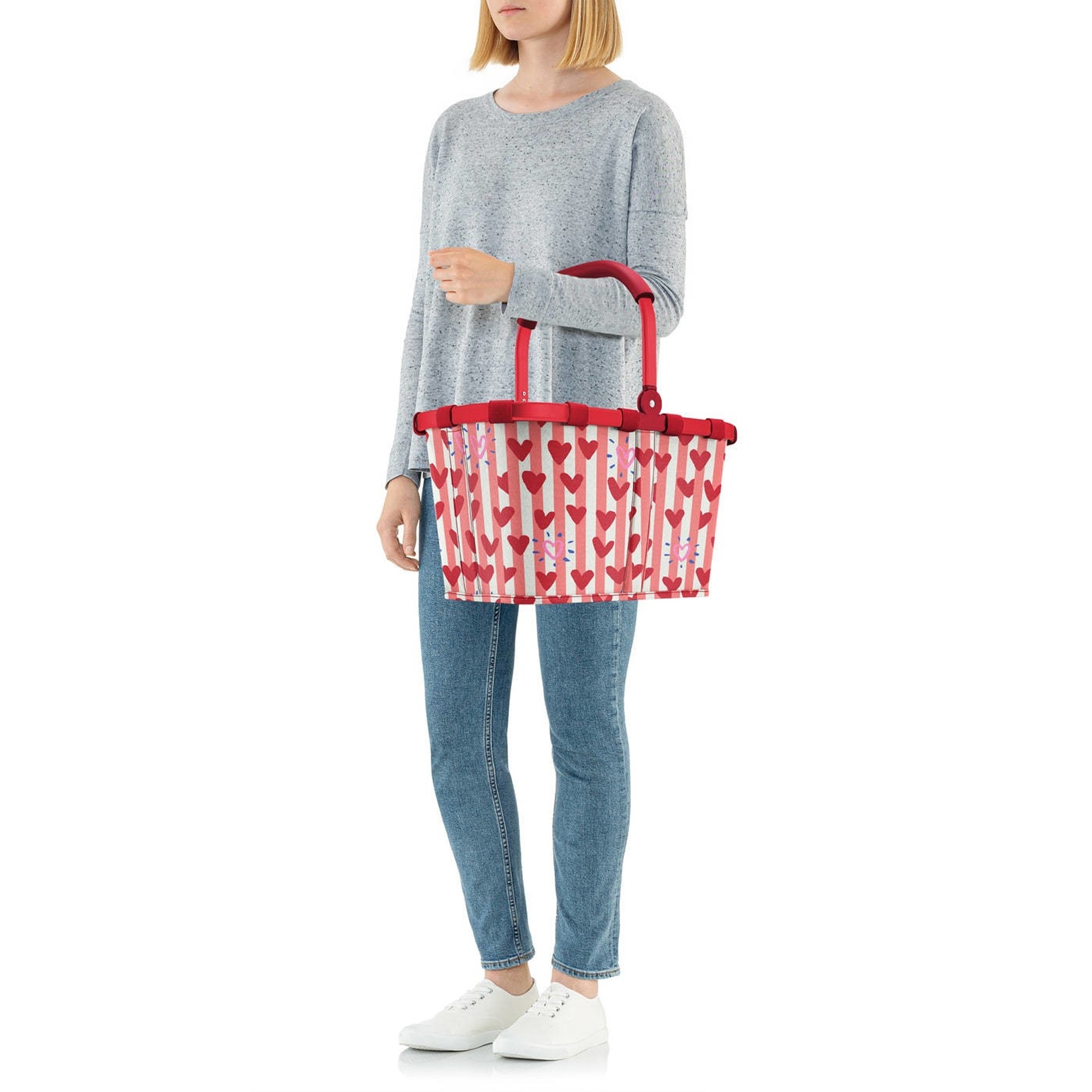 reisenthel - carrybag - hearts & stripes