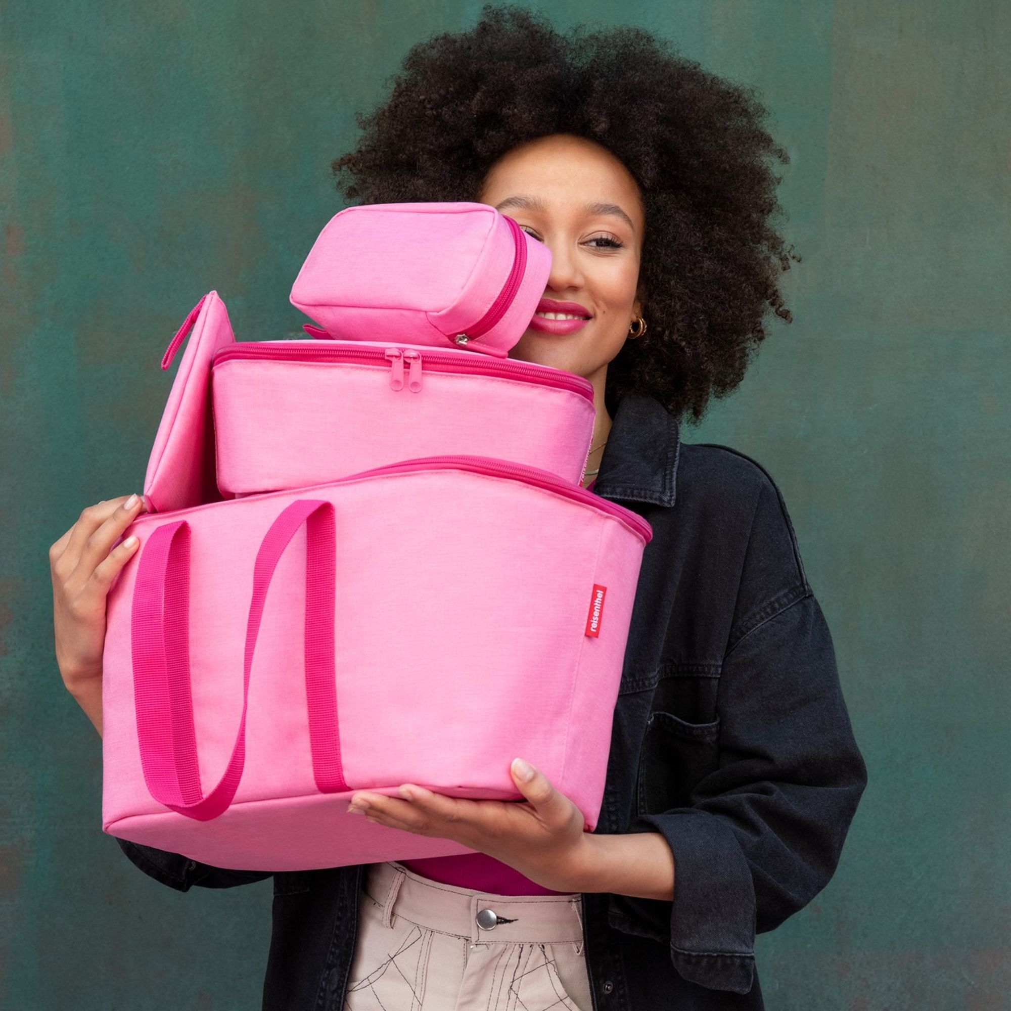 reisenthel - coolerbag S pocket - twist pink