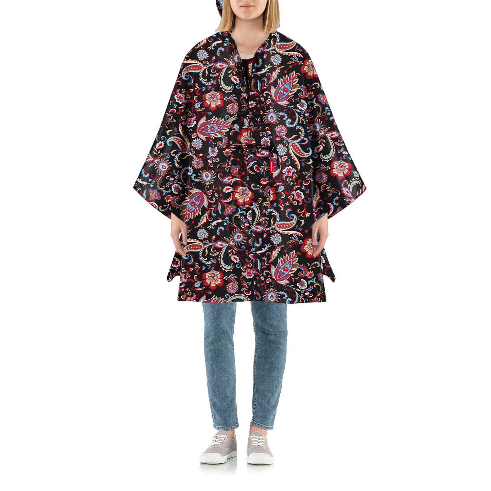 reisenthel - mini maxi poncho - paisley black