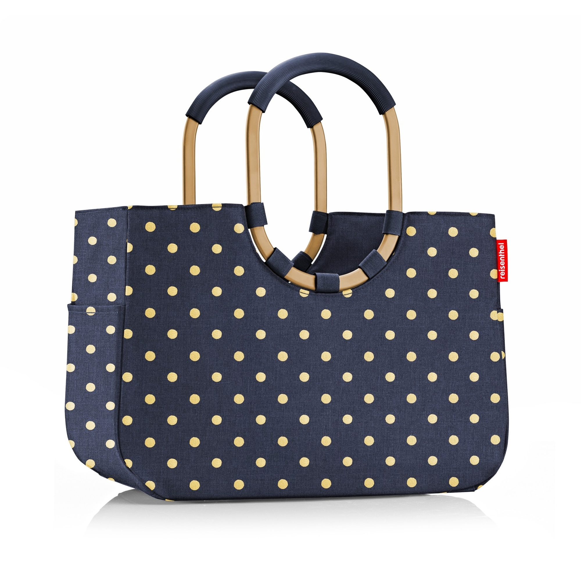 reisenthel - loopshopper L - metallic dots blue