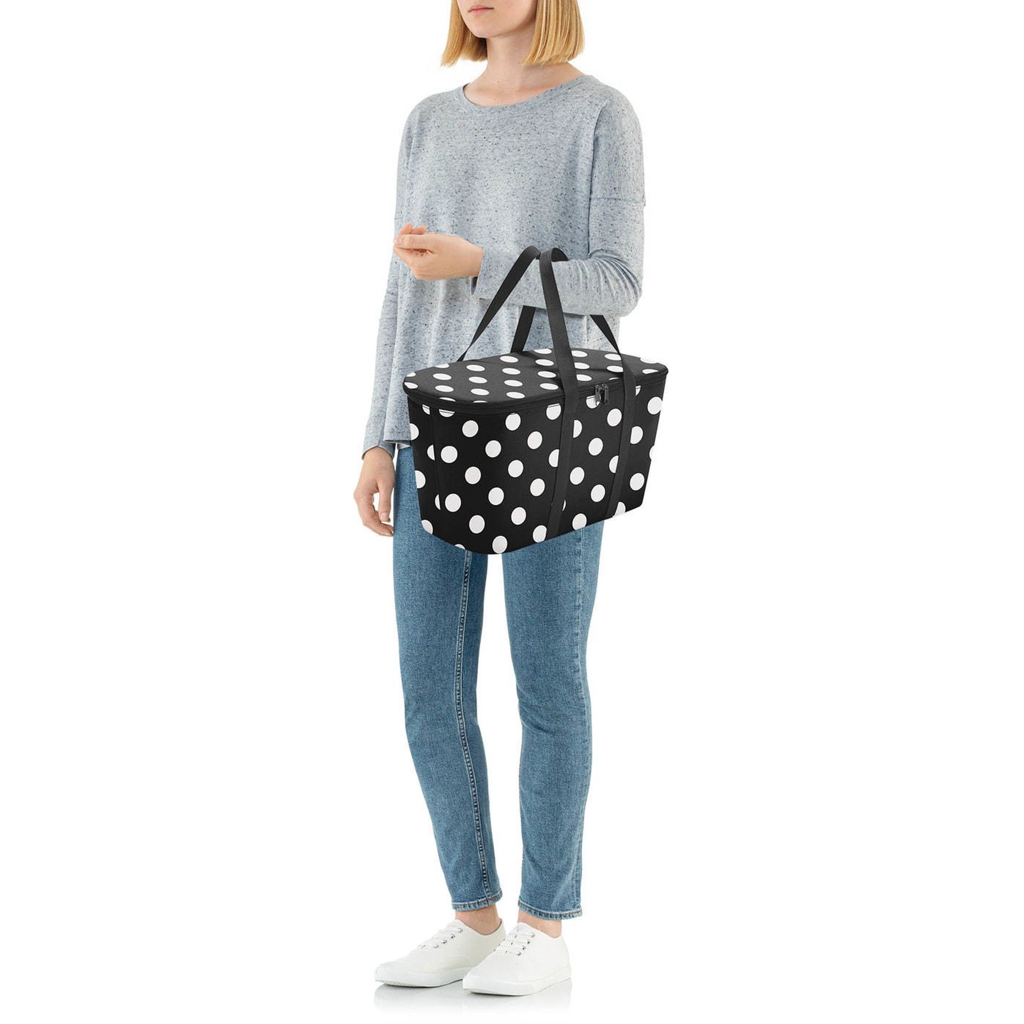 reisenthel - coolerbag - dots white