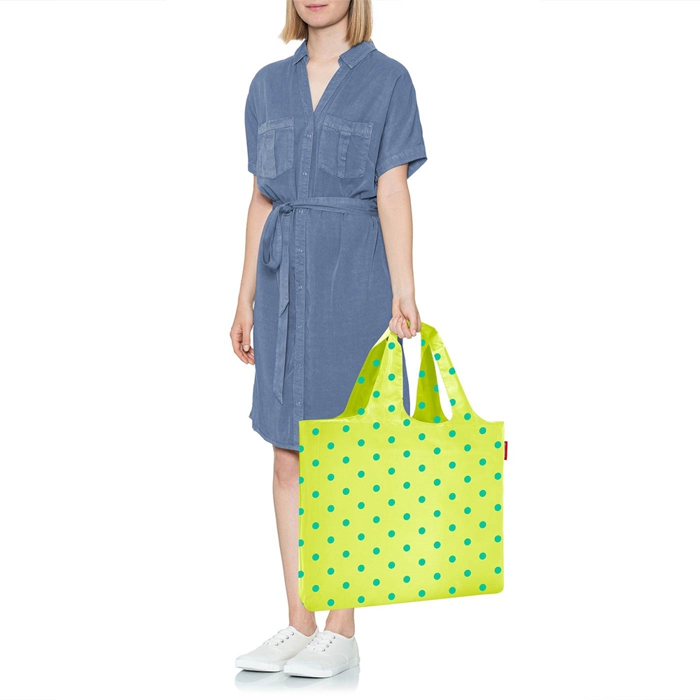 reisenthel mini maxi beachbag lemon dots