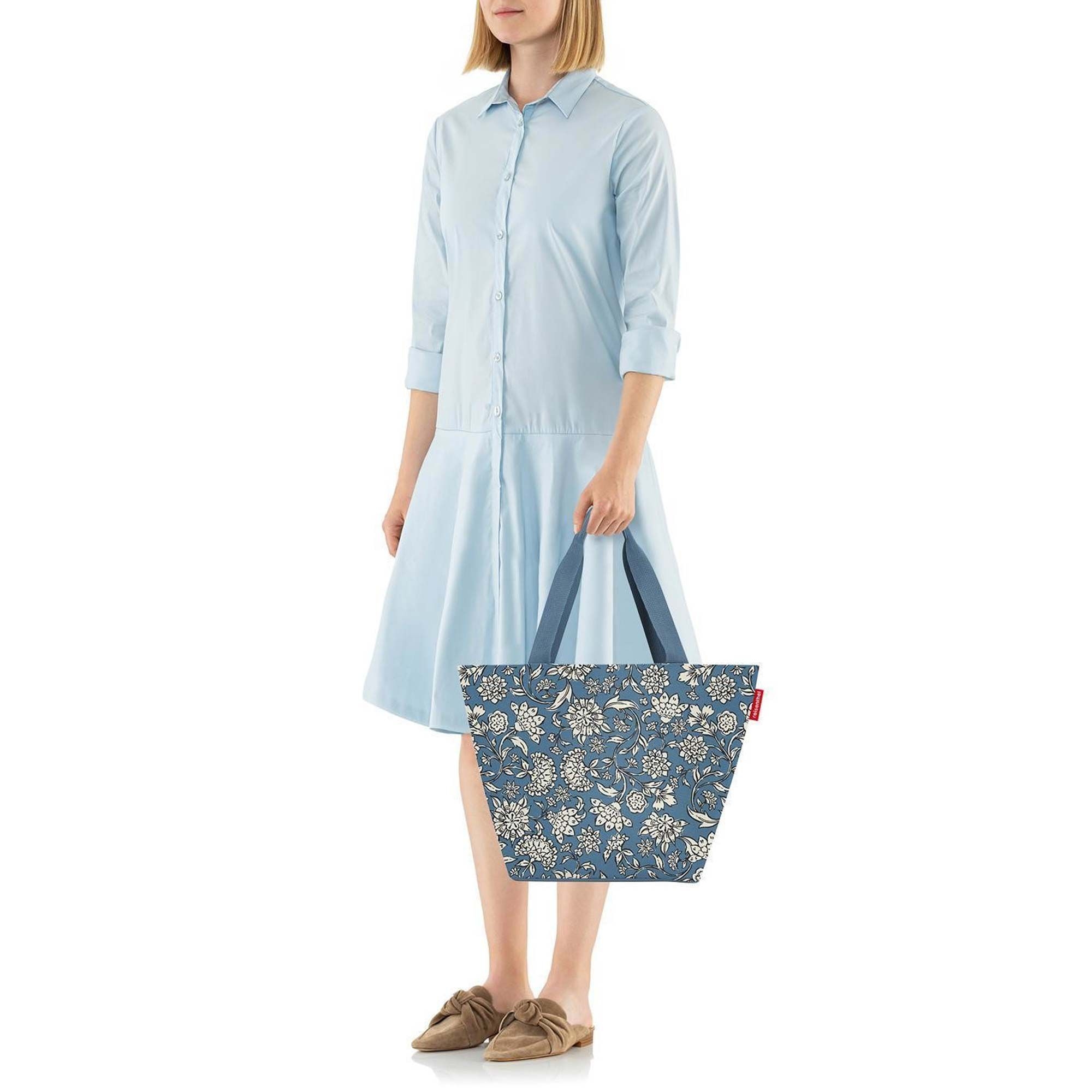 reisenthel - shopper M - dahlia blue